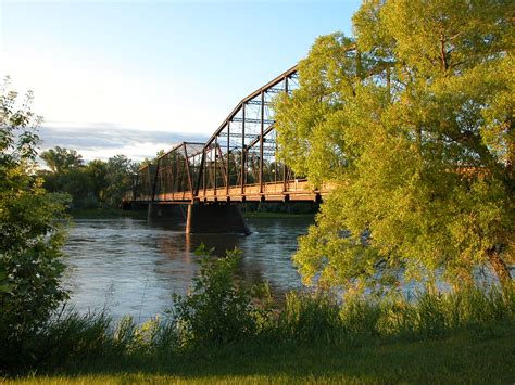 100702 Fort Benton Old Rail Bridge Crossing The Missouri Flickr