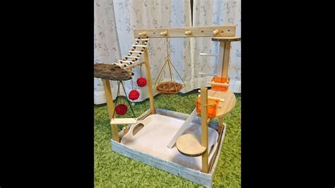 It is so unique and actually very pretty. Parakeet Playground DIY - YouTube