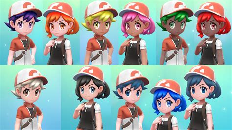 Customize Your Trainer Mod Pack V3 Eye Fix Pokémon Lets Go Mods