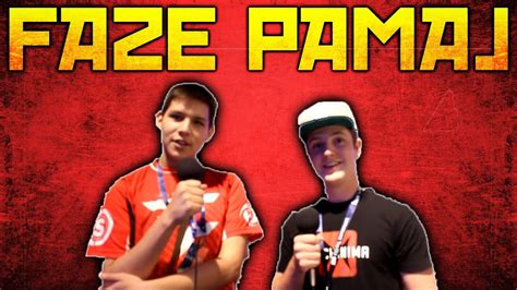 Interview W Faze Pamaj Faze Clan Sniperco Leader Pax Prime 2013