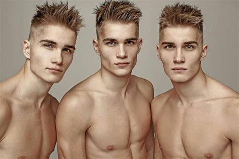Dudesandtheir Tudes Twin Guys Triplets Beautiful Men