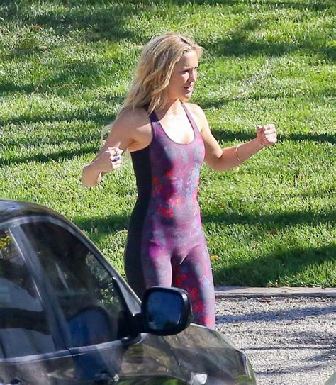 Kate Hudson Leaves Little To The Imagination As She Works Out In Skintight Leotard 3am