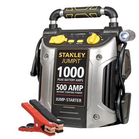 Stanley 1000 Peak Amp Battery Jump Starter J509 Blains Farm And Fleet