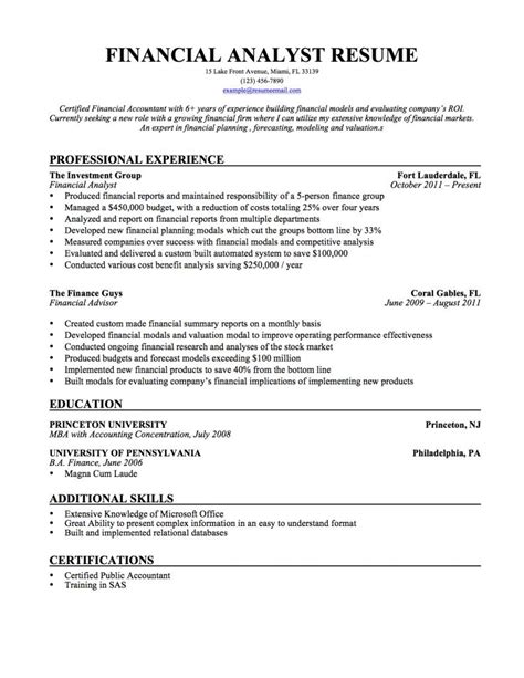 Get inspiration for your resume, use one of. Financial Analyst Resume Samples, Templates & Tips | by Online Resume Builders | Medium
