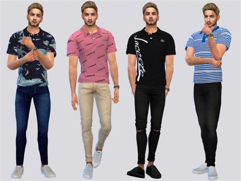 Basic Polos By Mclaynesims At Tsr Sims 4 Updates