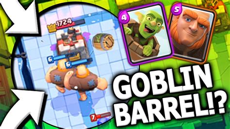 This Goblin Barrel Deck Is Insane Clash Royale Goblin Barrel