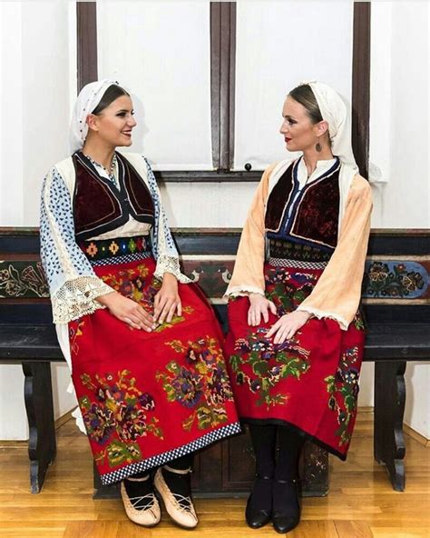 Serbian Folk Costume From Vicinity Of Kumanovo Kud Sedmica