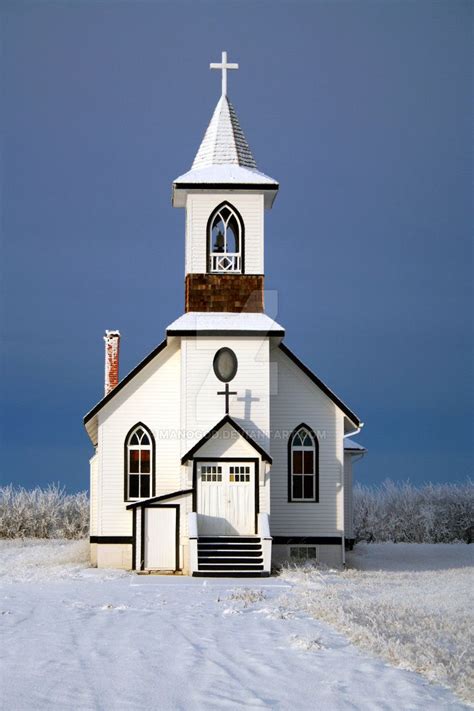 Winter Country Church Country Church Church Architecture Church
