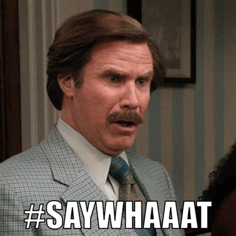 Shocked Will Ferrell  By Anchorman Movie Find And Share On Giphy