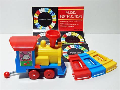 vintage melody train with xylophone tracks ebay