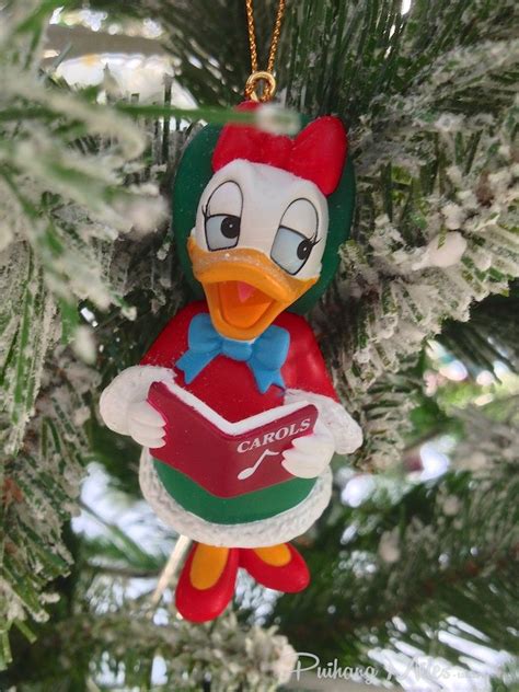 Grolier Disney Ornaments Daisy Duck Disney Christmas Ornaments