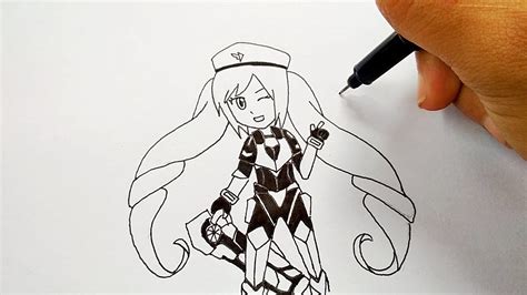 Cara Menggambar Emote Layla Mobile Legends How To Draw Emote Layla
