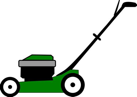 Lawnmower Vector Clipart Image Free Stock Photo Public Domain Photo