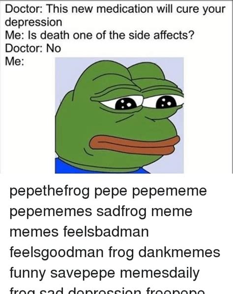 Depressed Sad Pepe Memes Leftwings