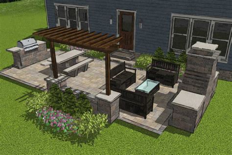How To Layout A Square Patio Patio Ideas