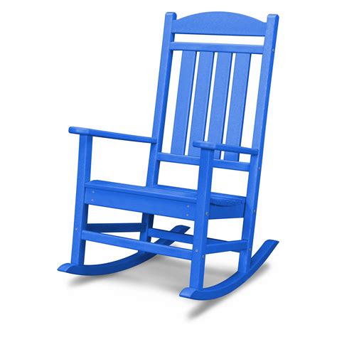 POLYWOOD® Presidential Recycled Plastic Rocking Chair - Walmart.com
