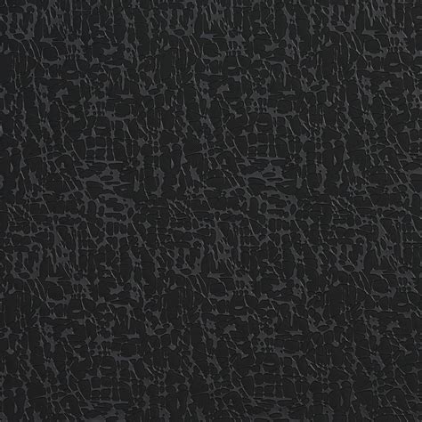Ebony Black Contemporary Textured Vinyl Upholstery Fabric