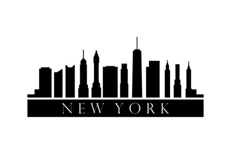 New York Skyline Graphic By Marcolivolsi2014 · Creative Fabrica