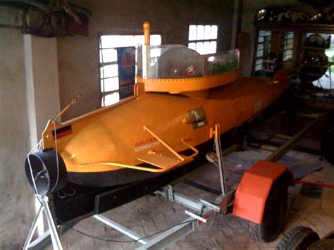German One Man Wwii Submarine For Sale
