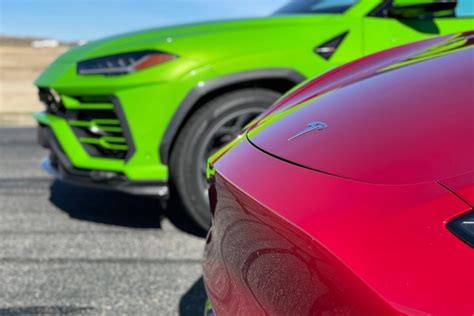 Lamborghini Urus Vs Tesla Model Y Which Is Faster Edmunds