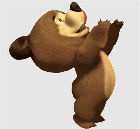 Recipe For Disaster Long Away Happiness Us Masha Masha And The Bear Animated Teddy Bear