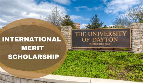 International Usa Merit Scholarship 2023 Dayton University Lo Result