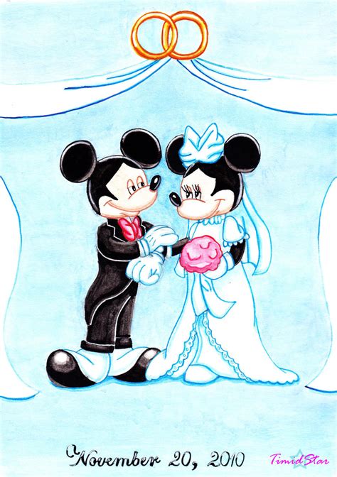 Mickey And Minnie Wedding By Creative Dreamr On Deviantart