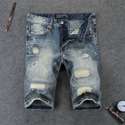 Buy Summer Fashion Mens Jeans Shorts High Quality