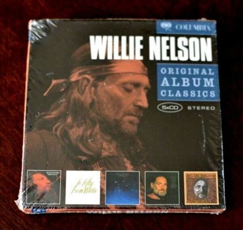 Willie Nelson Original Album Classics 5 Cd F5280 For Sale Online Ebay