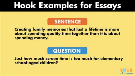 20 Compelling Hook Examples For Essays Yourdictionary