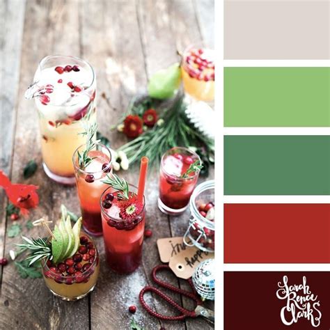 Christmas Drinks Christmas Color Schemes Click For More Christmas