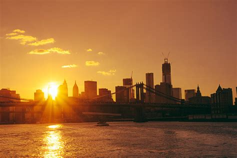Sunset New York City Photograph By Vivienne Gucwa Fine Art America