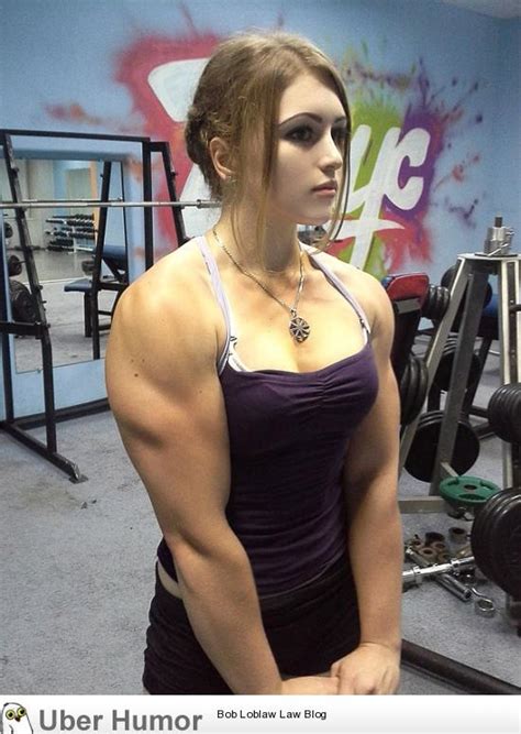 Strange Stuff Y O Russian Female Weightlifter With A Doll Like Face