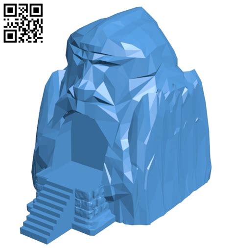 Cave Entrance B007608 File Stl Free Download 3d Model For Cnc And 3d