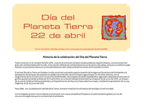 Celebración Del Día Del Planeta Tierra Biblioteca Escolar