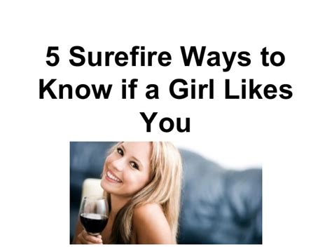How To Know If A Girl Likes You 5 Signs A Girl Likes You Vs 5 Sign
