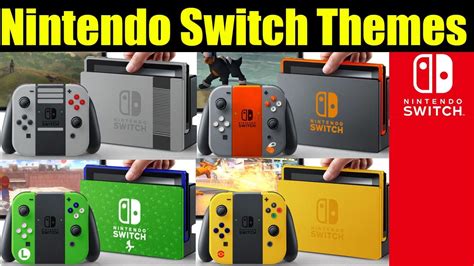 29 Amazing Nintendo Switch Colors Themes And Designs Unofficial