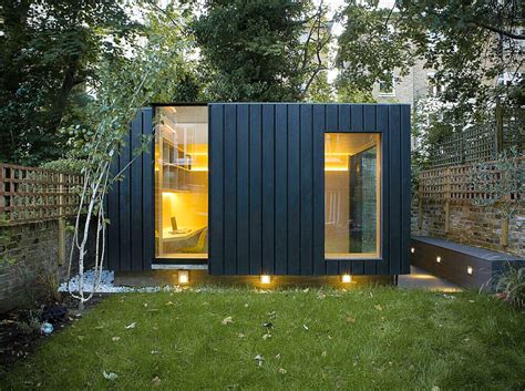 A backyard shed in seattle has a modern appearance with separate spaces for a potting room and bike storage. Residential Design Inspiration: Modern Studio - Studio MM ...