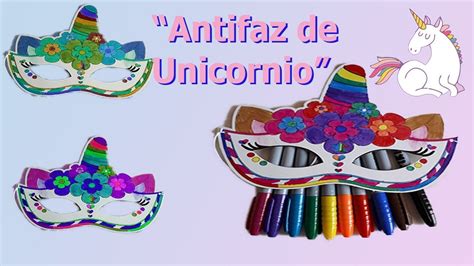 50 Mascara De Unicornio Para Imprimir Carnaval Mascara De