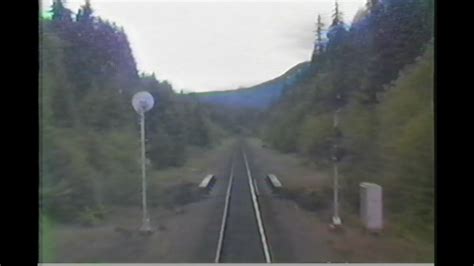 Southern Pacific Cab Ride View From Rear Car From Mp To Mp