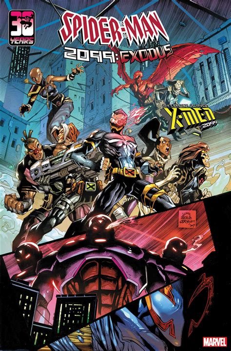 Meet The New X Men 2099 In New ‘spider Man 2099 Exodus Variants Comicon