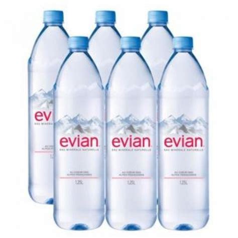 Evian Natural Mineral Water In 330ml 500ml 750ml 1l 1l 15l Pet