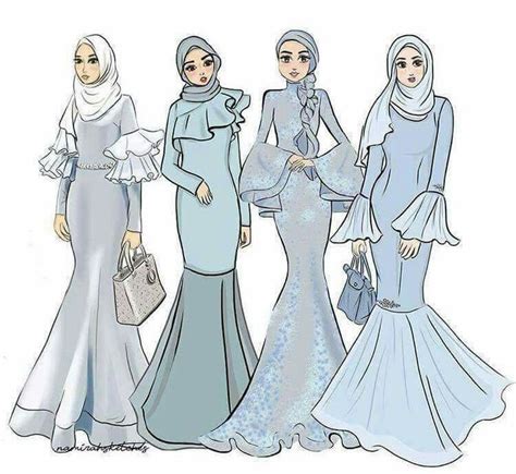 Pin By Meknie On Muslimah Art Design Dress Design Sketches Fashion