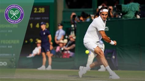 Roger Federer Vs Kei Nishikori Wimbledon 2019 Quarter Final Highlights