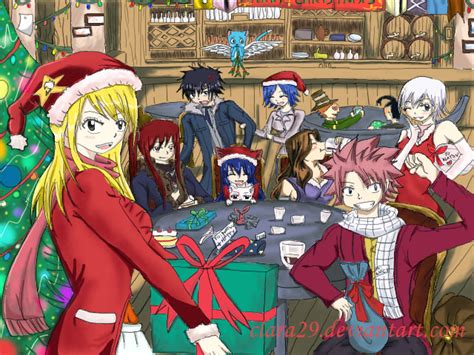 Christmas At Fairy Tail By Adelaide Chrome On Deviantart