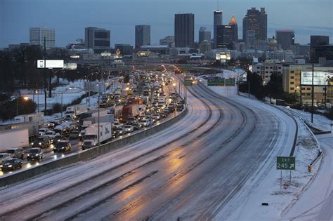 ‘catastrophic Winter Storm Threatens Atlanta