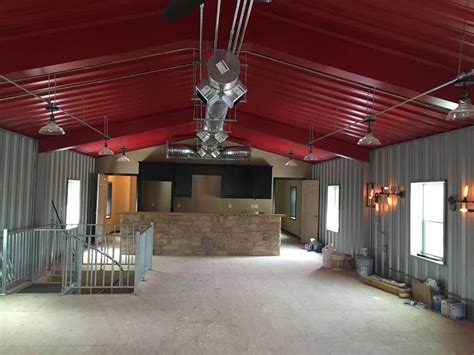 Man Cave With Upstairs Living Quarters In Cuero Texas Metal Shop