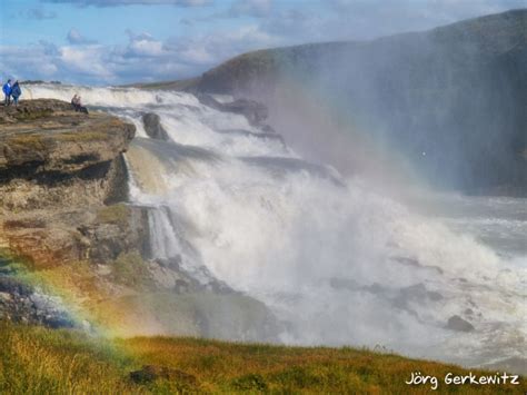 Gullfoss Der Goldene Wasserfall Jörgs Neue Arcticfoto Seiten
