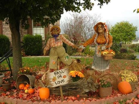 Fall Outdoor Display Pumpkin Decor Pinterest