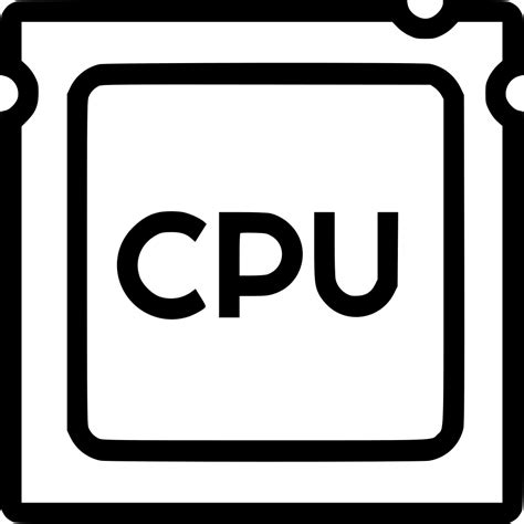 Cpu Processor Png Transparent Image Download Size 980x980px